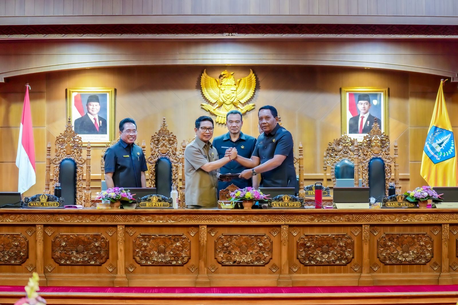 podiumnews.com-Bupati Badung Apresiasi Fraksi DPRD Sejalan Terkait Perubahan Anggaran